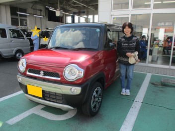 ハスラーご納車しました☆