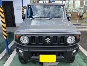 ジムニーをご納車させていただきました。