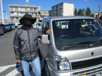 キャリイトラックを納車させて頂きました