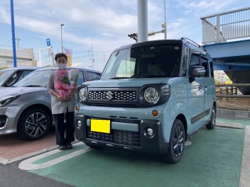 スペーシアギアご納車おめでとうございます