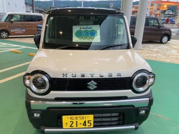 ワイルドな試乗車用意しました