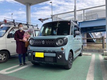 スペーシアギアご納車おめでとうございます