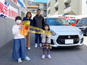 スイフトスポーツ　ご納車　ありがとうございます