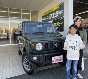 H様、ジムニー のご納車大変お待たせ致しました！