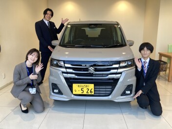 新型ワゴンRがお店にやってきました！