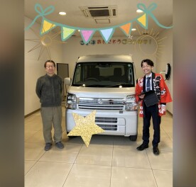 有限会社Ａ様にエブリイをご納車致しました！！