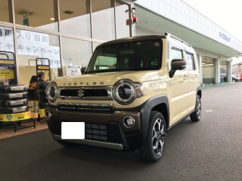 ハスラーご納車おめでとうございます♪