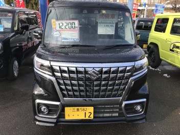 新しくなったスペーシアの試乗車がやってきました！！