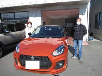 スイフトスポーツ　納車式です！