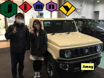 かわいさ＋かっこよさ＝ジムニー納車式！