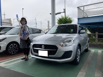 スイフトご納車おめでとうございます