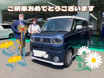 ワゴンRスマイルご納車です