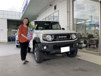 ジムニーシエラご納車おめでとうございます