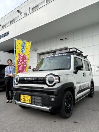 ハスラーがカスタム！？夏季休業のお知らせ