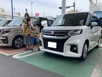 ソリオご納車おめでとうございます