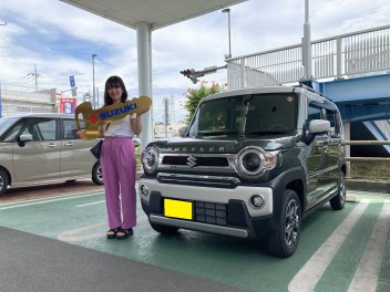 ハスラーご納車おめでとうございます