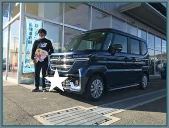 スペーシアカスタムを納車しました★