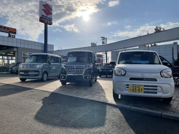 スズキの新型！！続々入庫！！