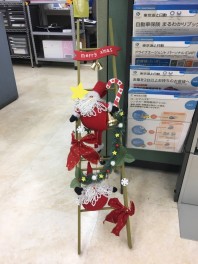 店内クリスマス仕様