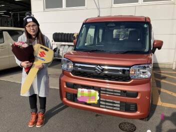 O様　スペーシアご納車です★