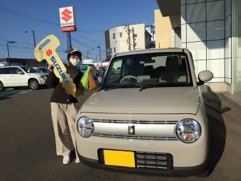 お洒落なラパンをご納車☆☆