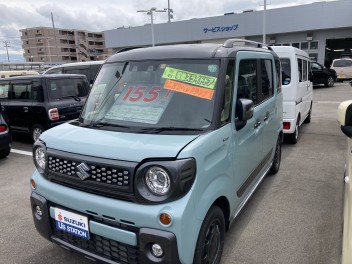 °˖✧おすすめ中古車　スペーシアギア　ＨＹＢＲＩＤ　ＸＺ　2ＷＤ✧˖°