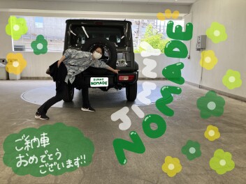 ジムニーノマドご納車いたしました♪