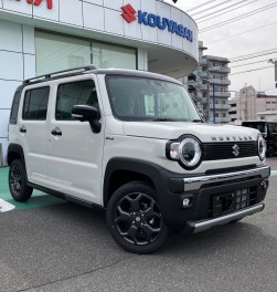 タフワイルドを試乗車登録しました　(≧▽≦)ｂ