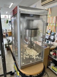 ポップコーン制作練習中！