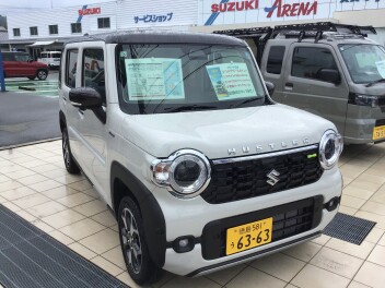 ハスラー　ＨＹＢＲＩＤ　Ｘタイプ　試乗車
