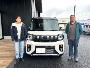 スペーシアギアご納車おめでとうございます‼