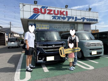 ご納車おめでとうございます。