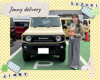 ジムニーご納車ありがとうございます♡!!