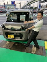 試乗車　ワゴンＲスマイルクリームコーデ入りました！！