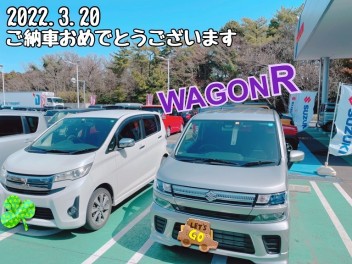 ワゴンＲ　ご納車です♪