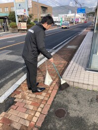 朝のクリーン活動を実施しました！！