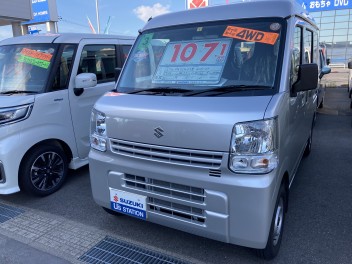 おすすめ中古車　エブリイ　PAリミテッド　4WD/AT　　