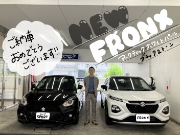 フロンクスご納車いたしました