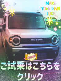 ハスラータフワイルドいいですね☆彡