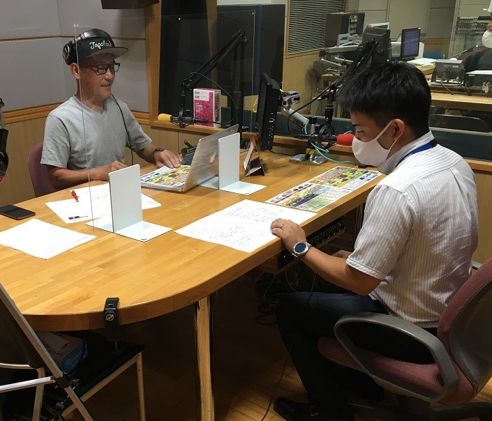 ラジオ生出演風景 スズキ大商談フェア 告知 その他 株式会社スズキ自販松山