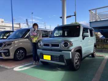 ハスラーご納車おめでとうございます