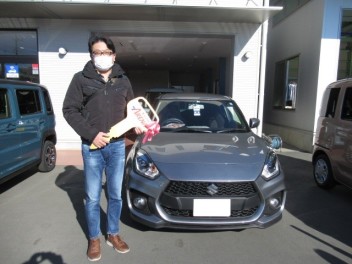 スイフトスポーツ納車