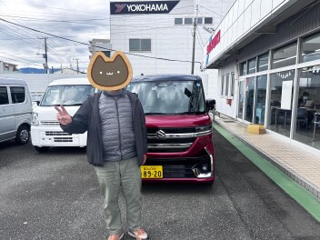 T様　ご納車おめでとうございます！