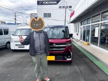 T様　ご納車おめでとうございます！