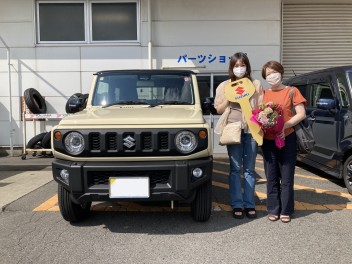 F様☆ジムニー納車です！！