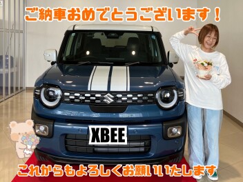 クロスビーご納車おめでとうございます！