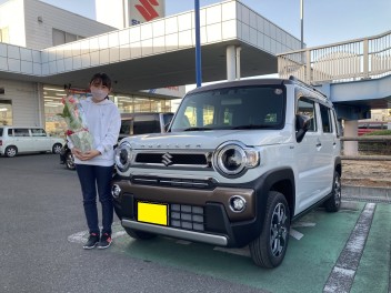 ハスラーご納車おめでとうございます