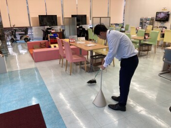 朝のクリーン活動を実施しました！！