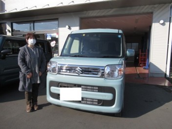 スペーシア　納車式です！