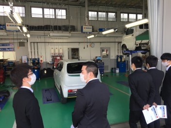 整備職　会社見学会を開催しましたヽ(^o^)丿